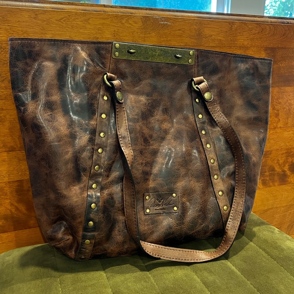 Patricia Nash NWT Distressed Vintage Leather Tote